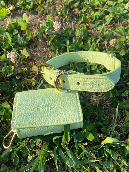 Poo Bag Holder in pelle microfibra – pratico, chic e sempre con te