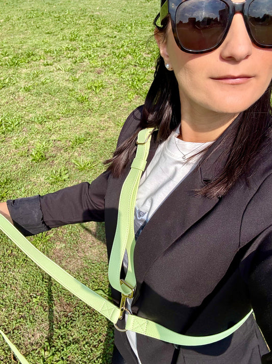 Guinzaglio regolabile con funzione tracolla – libertà di movimento, controllo con stile